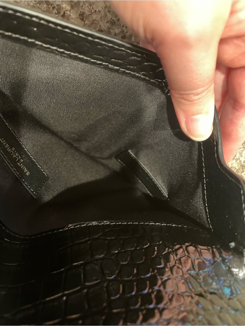 YSL Uptown Clutch - Picture 7 of 12